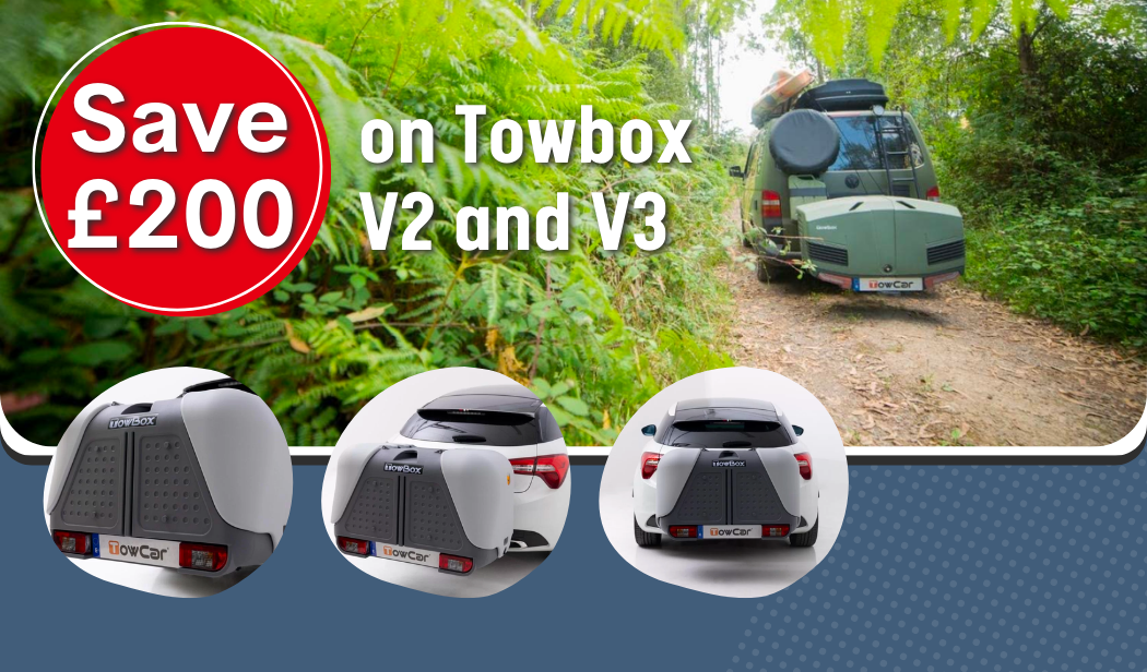 Save £200 on Tow box v2 and v3