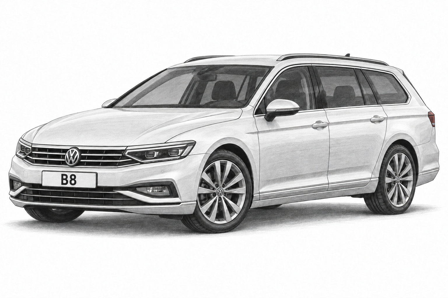 VW B8
