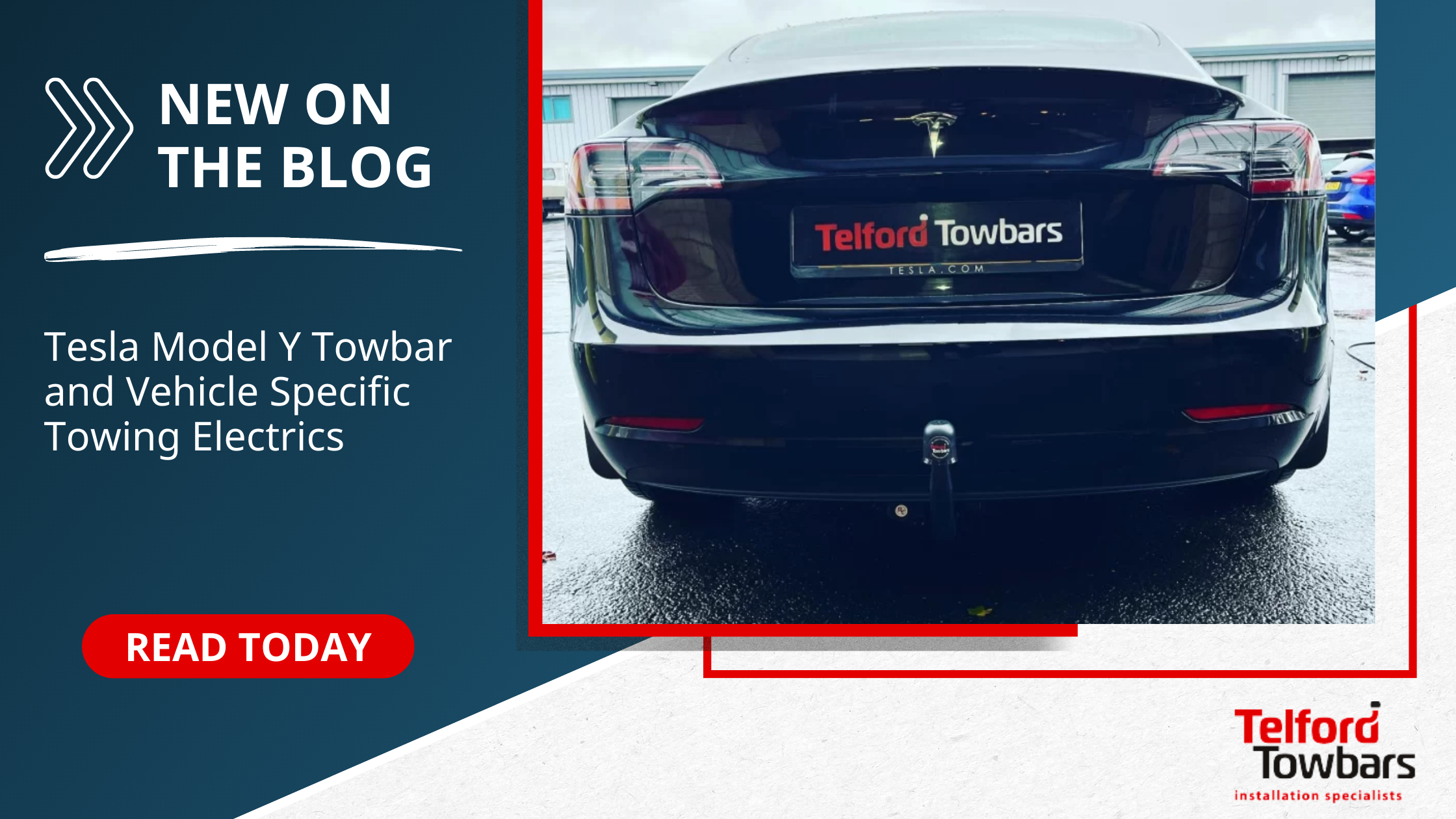 Tesla Model Y Towbar and Vehicle Specific Towing Electrics Telford