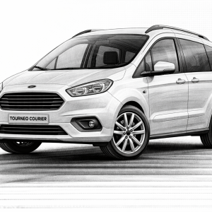 FORD Tourneo Courier Gasoline, Diesel, Electric  (9/2023 - )