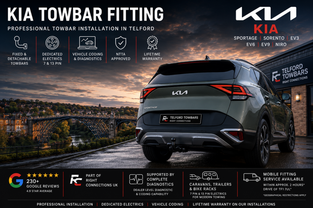 KIA TOWBAR FITTING