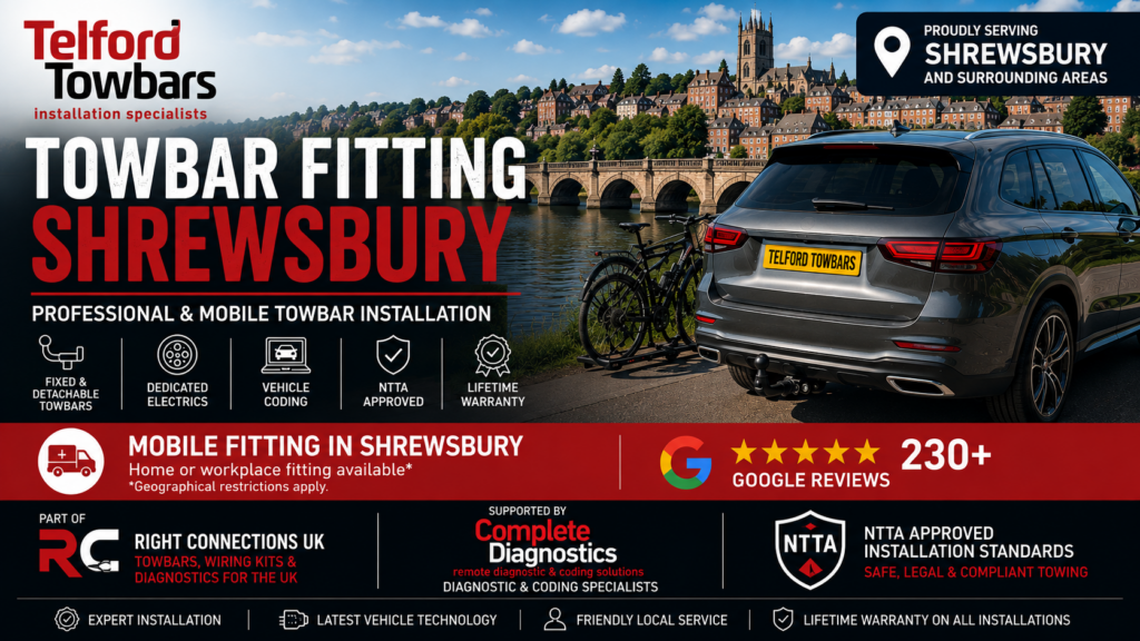 Towbar Fitting Shresbury