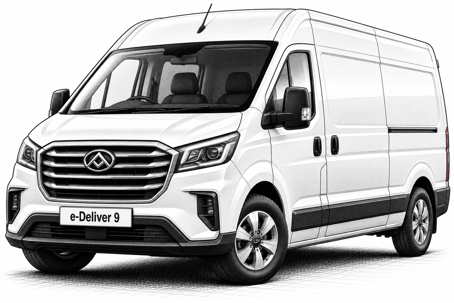 SAIC (LDV) MAXUS e-Deliver 9